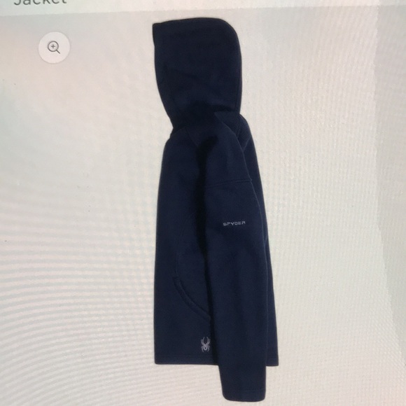 Spyder Womens Cara Full Zip Jacket Large Black NEW BNWT - Picture 2 of 6